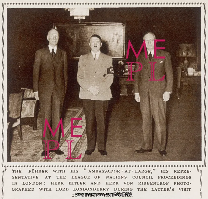 : Hitler, Ribbentrop & Londonderry : Hitler, Ribbentrop & Londonderry