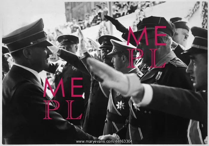 : HITLER / SPANISH GENERALS : HITLER / SPANISH GENERALS