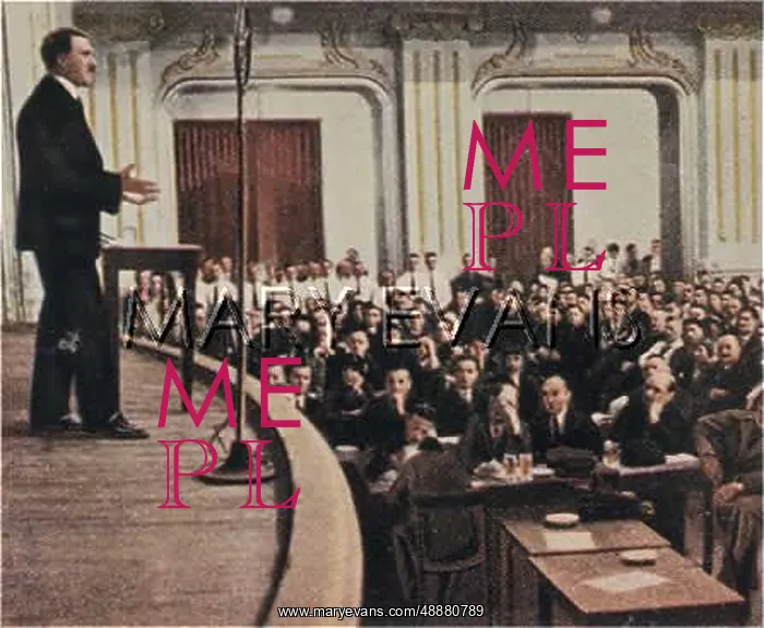 : HITLER SPEAKS / PROPAGANDA : HITLER SPEAKS / PROPAGANDA