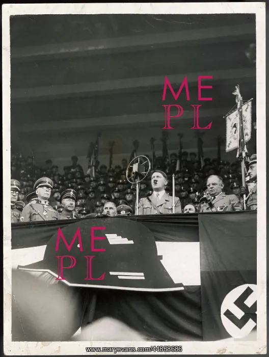 : HITLER ON STAHLHELM DAY : HITLER ON STAHLHELM DAY