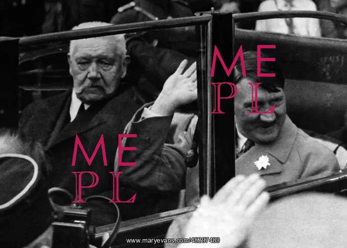 : Hitler with von Hindenburg, 1933 : Hitler with von Hindenburg, 1933