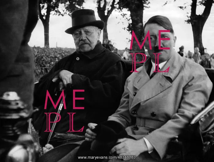 : Hitler with von Hindenburg, 1933 : Hitler with von Hindenburg, 1933
