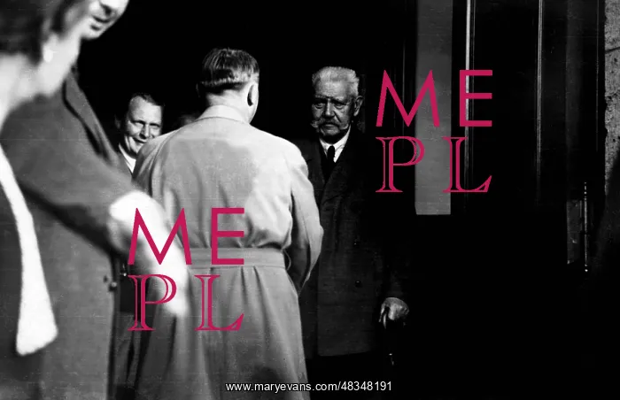 : Hitler with von Hindenburg, 1933 : Hitler with von Hindenburg, 1933