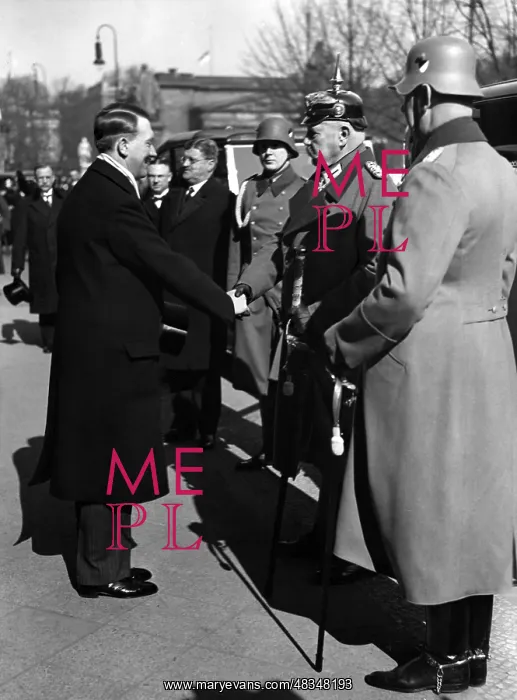 : Hitler and von Hindenburg, 1933 : Hitler and von Hindenburg, 1933