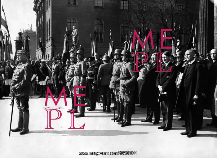 : Hitler and von Hindenburg, 1933 : Hitler and von Hindenburg, 1933