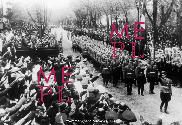 : Hitler Youth delegation at the ceremony for Michael of : Hitler Youth delegation at the ceremony for Michael of