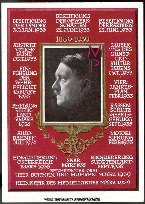: HITLER'S ACHIEVEMENTS : HITLER'S ACHIEVEMENTS