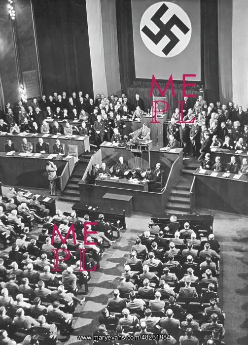 : Hitler's speech on the anniversary of the seizure of power : Hitler's speech on the anniversary of the seizure of power