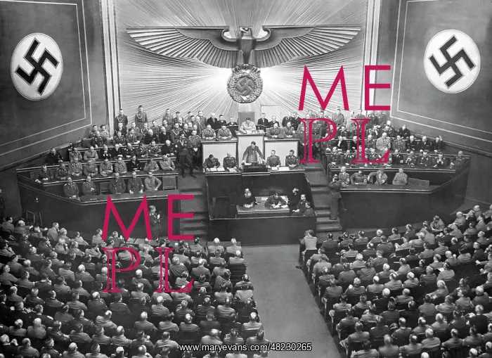 : Hitler's speech before the Reichstag in the Berlin Kroll : Hitler's speech before the Reichstag in the Berlin Kroll