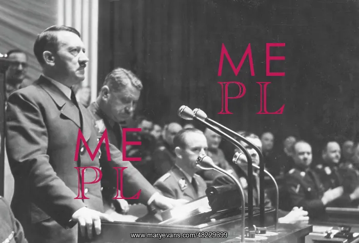 : Hitler's speech before the Reichstag on the declaration of : Hitler's speech before the Reichstag on the declaration of