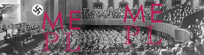 : Hitler's speech before the Reichstag in the Kroll Opera : Hitler's speech before the Reichstag in the Kroll Opera