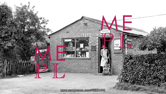  : Hixon, the Post Office c1952