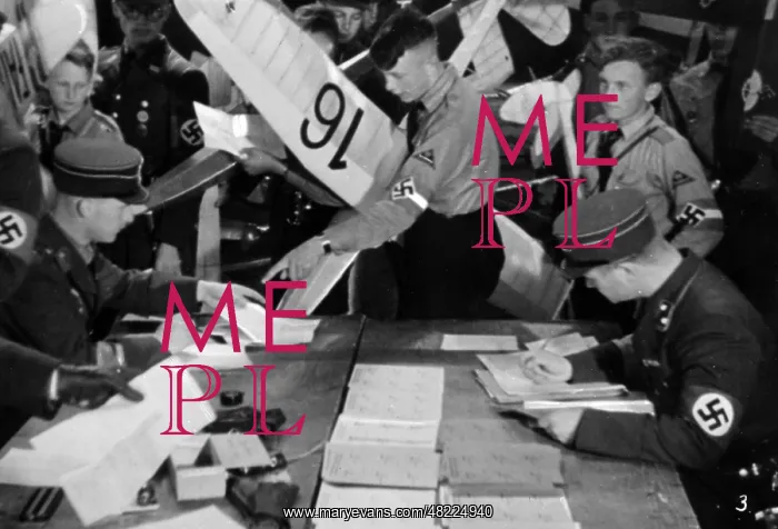 : HJ members at a model airplane competition : HJ members at a model airplane competition