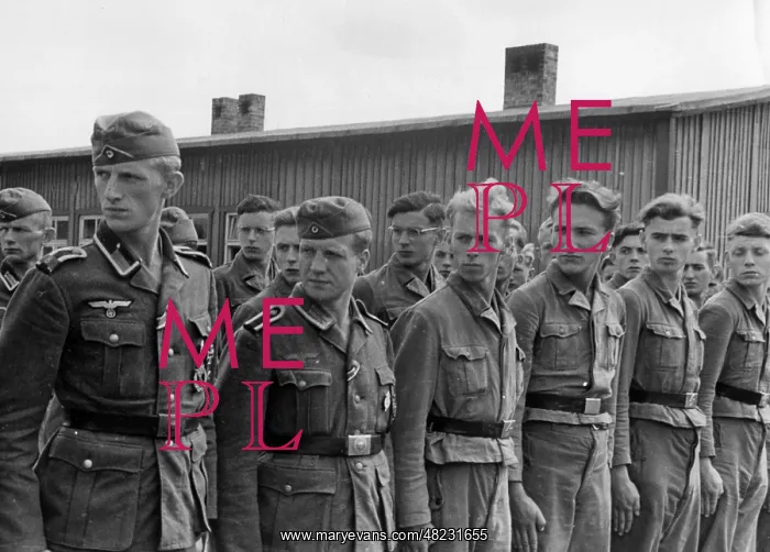 : HJ members at roll call, 1942 : HJ members at roll call, 1942