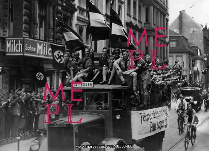 : HJ propaganda for Hitler's referendum on merging : HJ propaganda for Hitler's referendum on merging