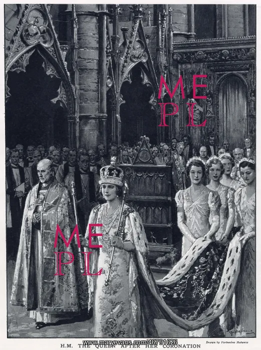 : H.M. The Queen after her Coronation : H.M. The Queen after her Coronation