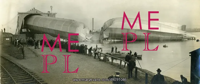 : HMA No1 Mayfly after structural failure in Cavendish Dock : HMA No1 Mayfly after structural failure in Cavendish Dock
