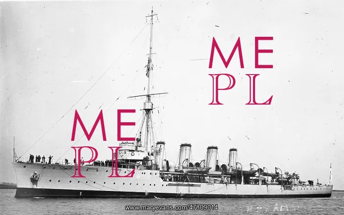 : HMS Adventure - a scout cruiser : HMS Adventure - a scout cruiser