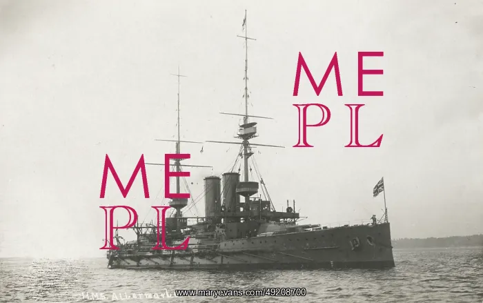: HMS Albermarle - Duncan-class Battleship : HMS Albermarle - Duncan-class Battleship