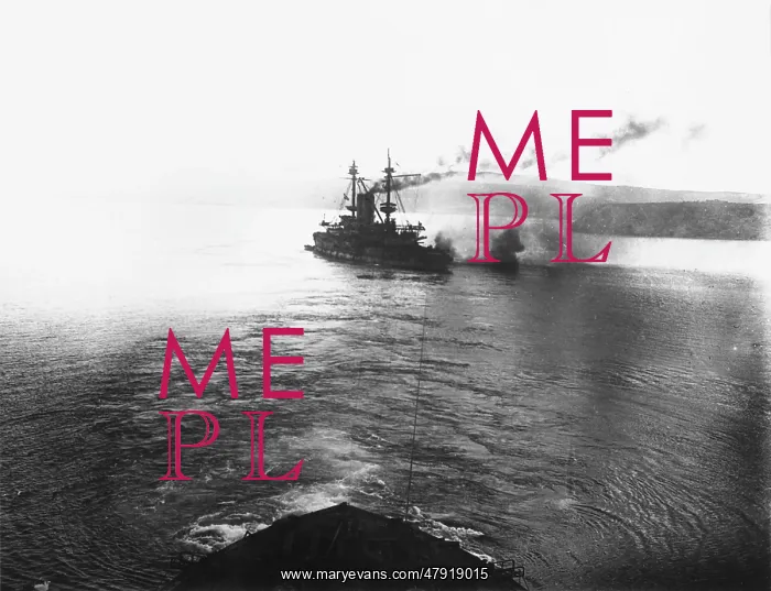  : HMS Albion at Gallipoli WWI