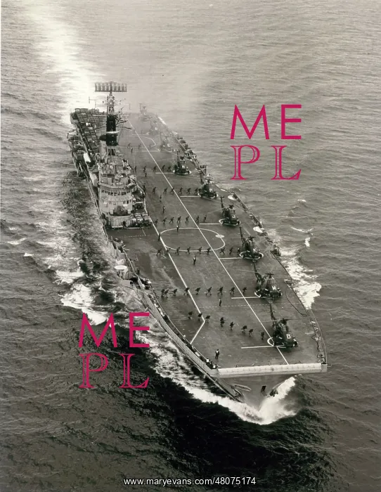 : HMS Albion (R07) after conversion : HMS Albion (R07) after conversion
