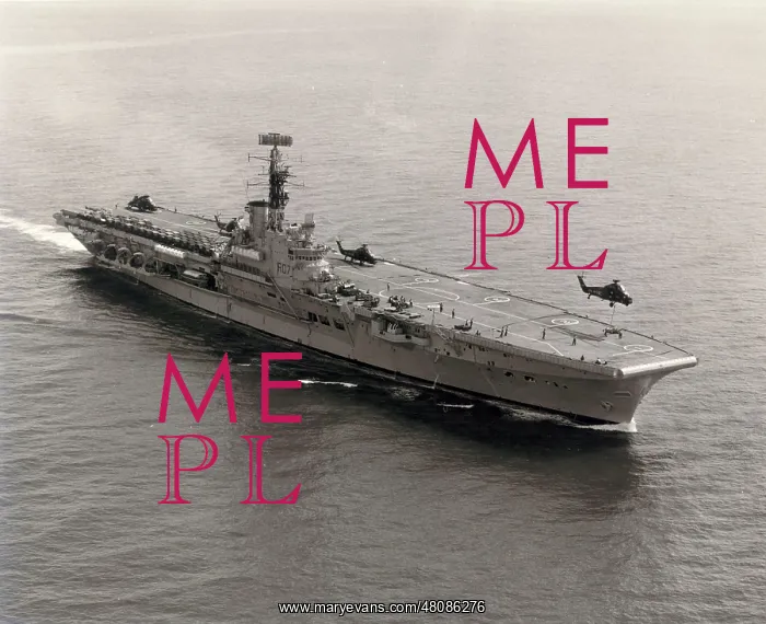 : HMS Albion (R07) when in use as a Commando Carrier : HMS Albion (R07) when in use as a Commando Carrier