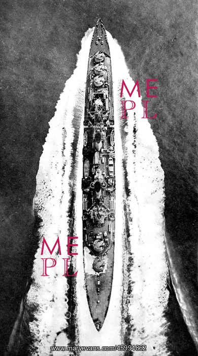 : HMS Argonaut steaming at high speed; Second World War, 194 : HMS Argonaut steaming at high speed; Second World War, 194