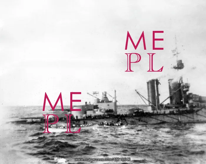 : HMS Audacious, British battleship, WW1 : HMS Audacious, British battleship, WW1