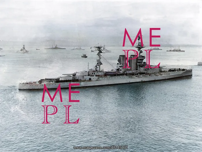 : HMS Barham, British battleship, Scapa Flow : HMS Barham, British battleship, Scapa Flow