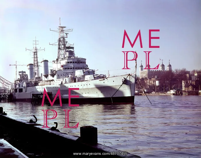 : H.M.S. Belfast, Pool of London : H.M.S. Belfast, Pool of London