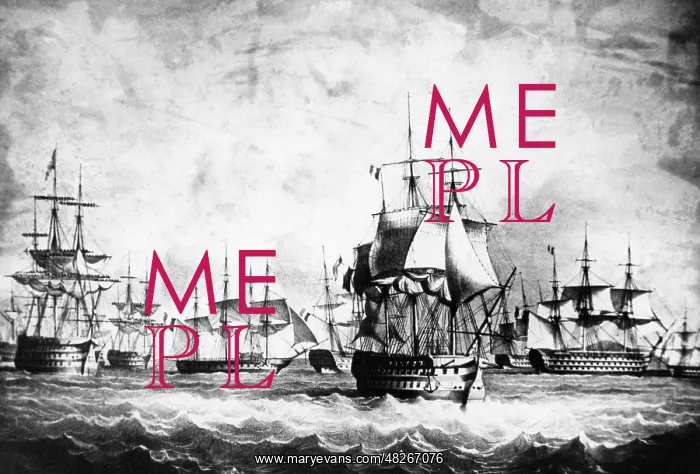 : The HMS Bellerophon, 1815 : The HMS Bellerophon, 1815