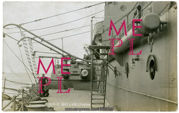 : HMS Bellerophon, British battleship : HMS Bellerophon, British battleship