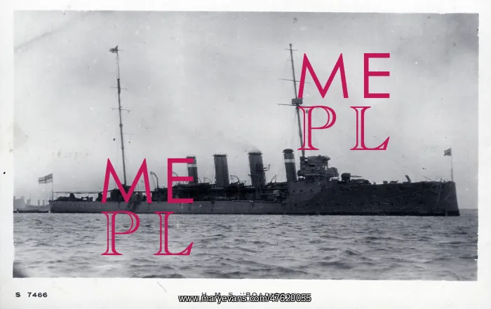  : HMS Boadicea, British scout cruiser