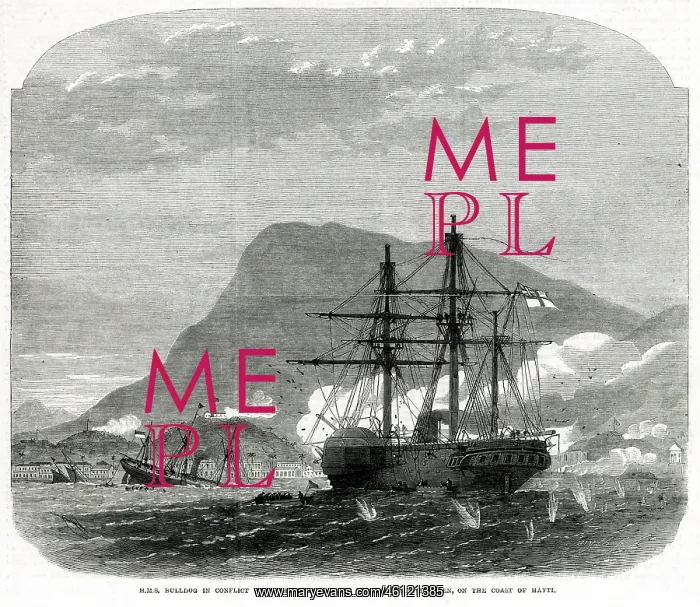 : HMS Bulldog in conflict at Cap-Haitien : HMS Bulldog in conflict at Cap-Haitien