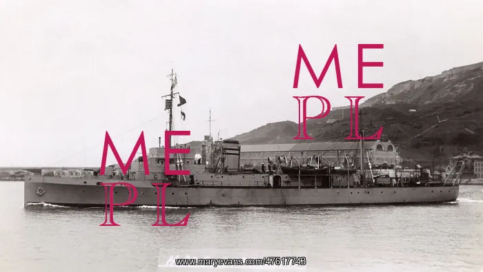  : HMS Burslem, British minesweeper