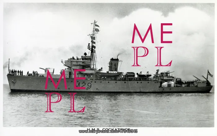: H.M.S. Cockatrice - Algerine-class minesweeper : H.M.S. Cockatrice - Algerine-class minesweeper