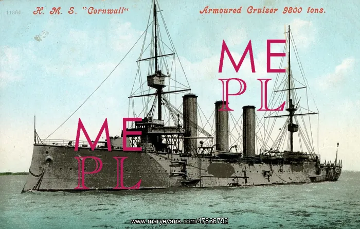: HMS Cornwall : HMS Cornwall