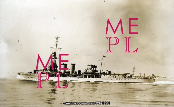  : HMS Curacoa, British light cruiser