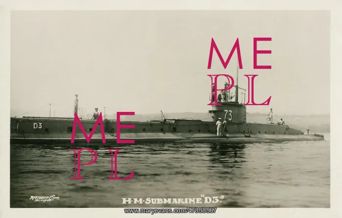 : HMS D3 (73) - D-class submarine : HMS D3 (73) - D-class submarine