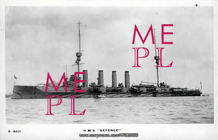  : HMS Defence, British protected cruiser