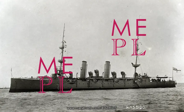  : HMS Dido, British protected cruiser