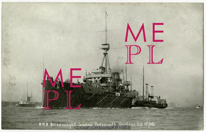 : HMS Dreadnought, 1906 : HMS Dreadnought, 1906