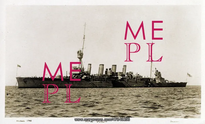: HMS Dublin - a Chatham class light cruiser : HMS Dublin - a Chatham class light cruiser