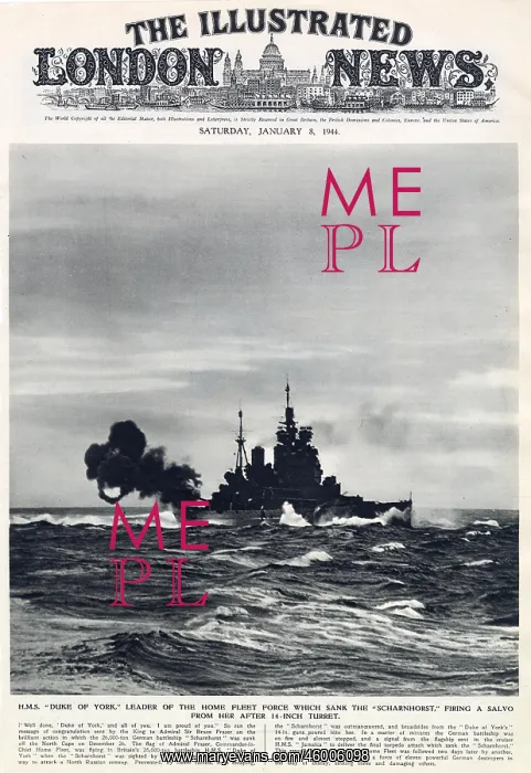: HMS Duke of York, 1943 : HMS Duke of York, 1943