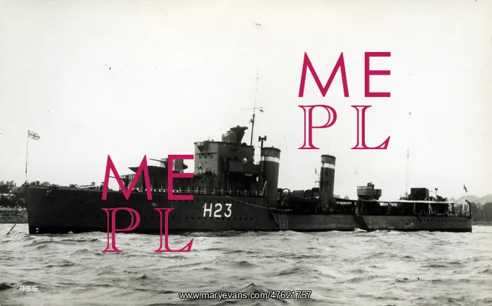  : HMS Echo, British destroyer, WW2