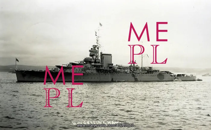  : HMS Effingham, British heavy cruiser