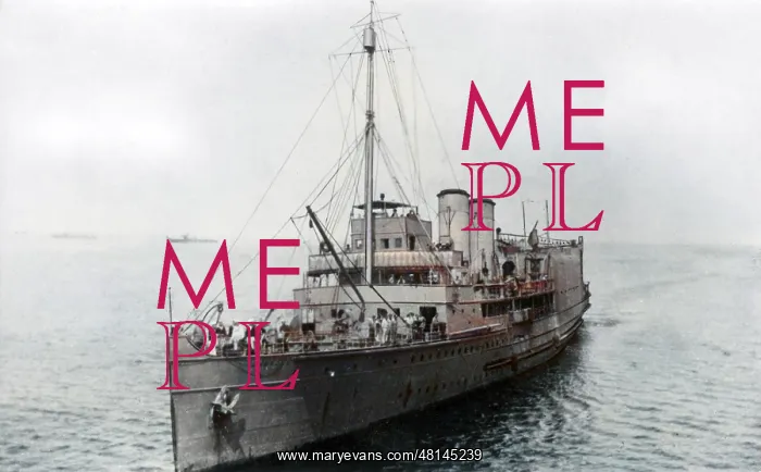 : HMS Empress aircraft carrier, WW1 : HMS Empress aircraft carrier, WW1
