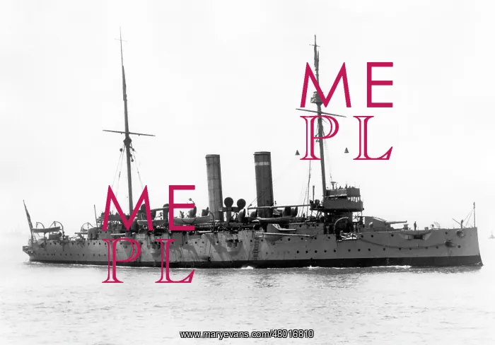 : HMS Endymion, Edgar-class cruiser, WW1 : HMS Endymion, Edgar-class cruiser, WW1