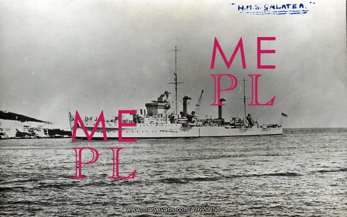  : HMS Galatea, British light cruiser