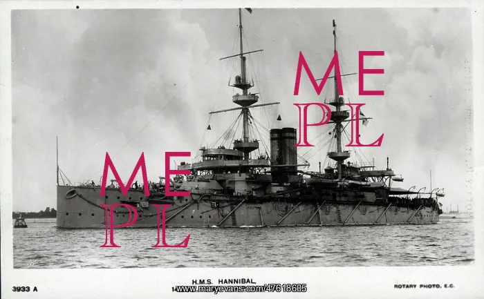  : HMS Hannibal, British battleship